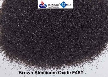Твердость Ф46 алюминиевой окиси искусственного корунда Ресиклабле истирательная высокая для поверхностной чистки