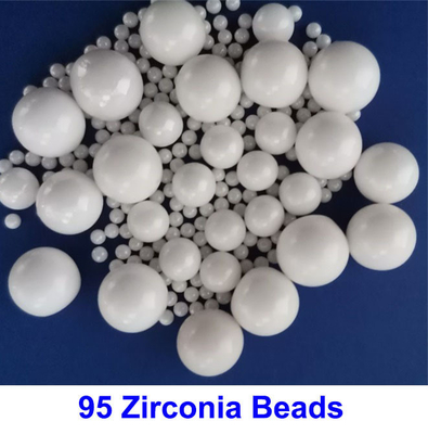 Иттрий 95 стабилизировал средства массовой информации Zirconia меля 1.8-2.0mm для картины, рассеивания чернил