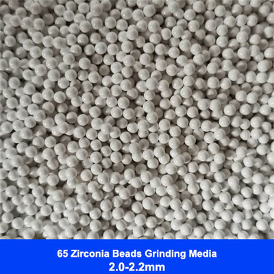 Силикат циркония 65 средств массовой информации Zirconia меля отбортовывает 1.8-2.0mm 2.0-2.2mm для краски