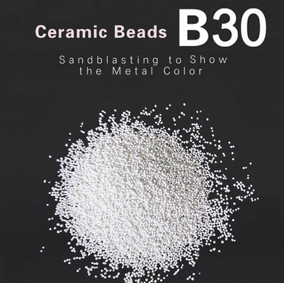 Запылитесь отделка взрывать песка средств массовой информации Б30 свободного от керамического шарика взрывая поверхностная