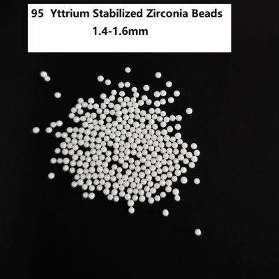 Zirconia 95 Yttria отбортовывает шарики высокое Strengnth Zirconia 1.4-1.6mm меля