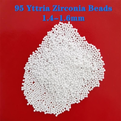 95 средств массовой информации шариков Yttria керамических меля стабилизировали Zirconia 1,2 до 1.4mm