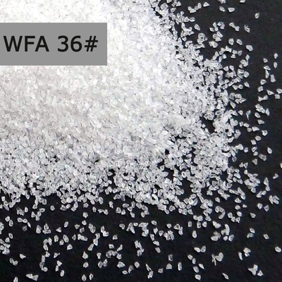 Белый песок песка ф средств массовой информации взрыва алюминиевой окиси Ал2О3 99,3%/п скрепленный/нанесеный абразивный порошок