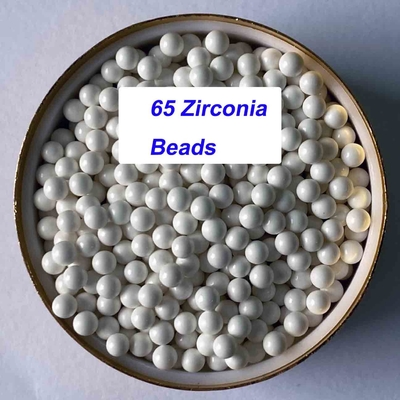 Силикат отбортовывает 65 средств массовой информации Zirconia меля 1,2 до 1.4mm 1,4 до 1.6mm для покрытия краски