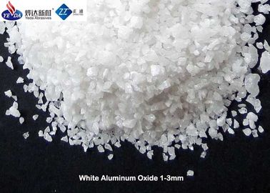 Повторно использованный размер алюминиевой окиси 0 до 1мм особой чистоты 99,2% белый/1 до 3мм