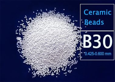 Шарики средств массовой информации B30 ZrO2 60% керамические очищая керамические Sandblasting средства массовой информации