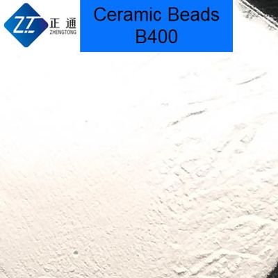 High Consistency Bead Blasting Material , B400 Ceramic Bead Blasting Media