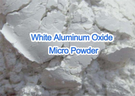 White Pure Aluminum Oxide Micro Powder , Super Fine Grit Aluminum Oxide