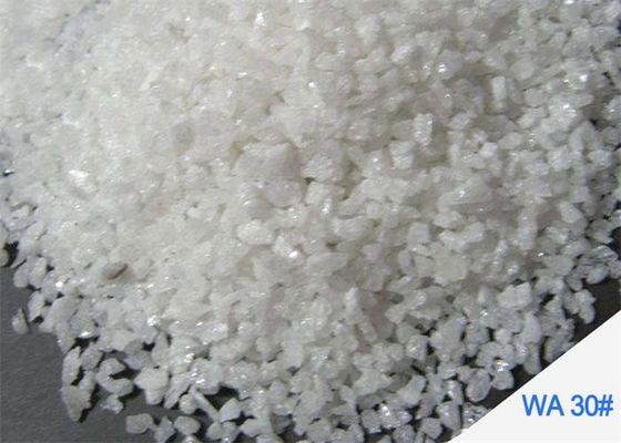 Al2O3 99% Iron Free White Aluminum Oxide Abrasive Sandblasting Trigonal Crystal System