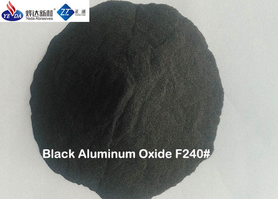 Self - Sharpness Black Emery Powder , 325# / 1000# Emery Abrasive Powder For Polishing Waxes