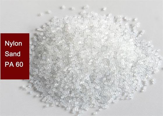 Artificial Abrasive Plastic Media Blasting Nylon Sand PA60 For Surface Pre - Treatment