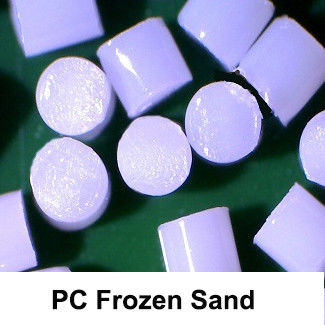 Криогенный Deflashing песок ПК поликарбоната замороженный для электроники &amp; Diecast Deburring
