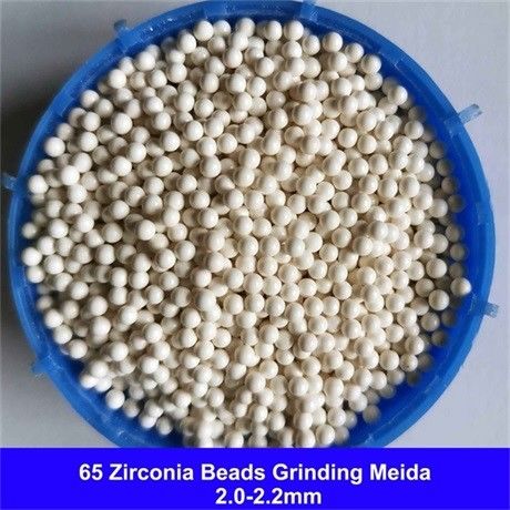 Силикат циркония 65 средств массовой информации Zirconia меля отбортовывает 1.8-2.0mm 2.0-2.2mm для покрытия &amp; краски